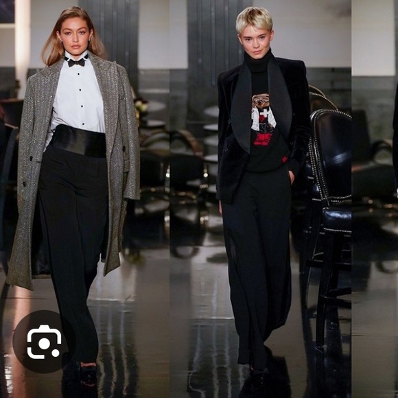 NWT Runway Ralph Lauren Collection Purple Label Tuxedo Pant - Picture 3 of 13